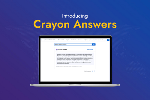 Crayon Answers product release