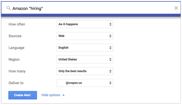 google-alert-amazon-hiring