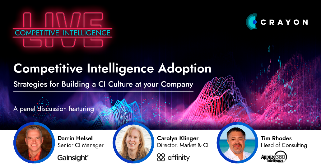 Competitive Intelligence Adoption Webinar | Crayon